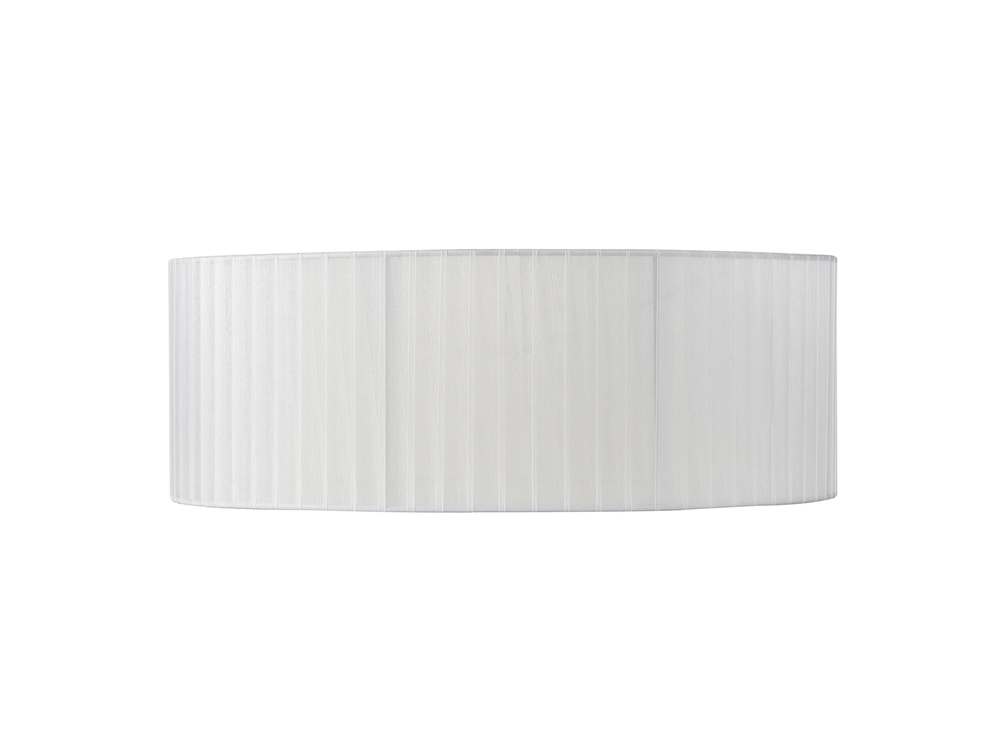 ILS31747WH  Freida Organza Pendant/Ceiling Shade White For IL31747/48/57/58, 500mmx180mm